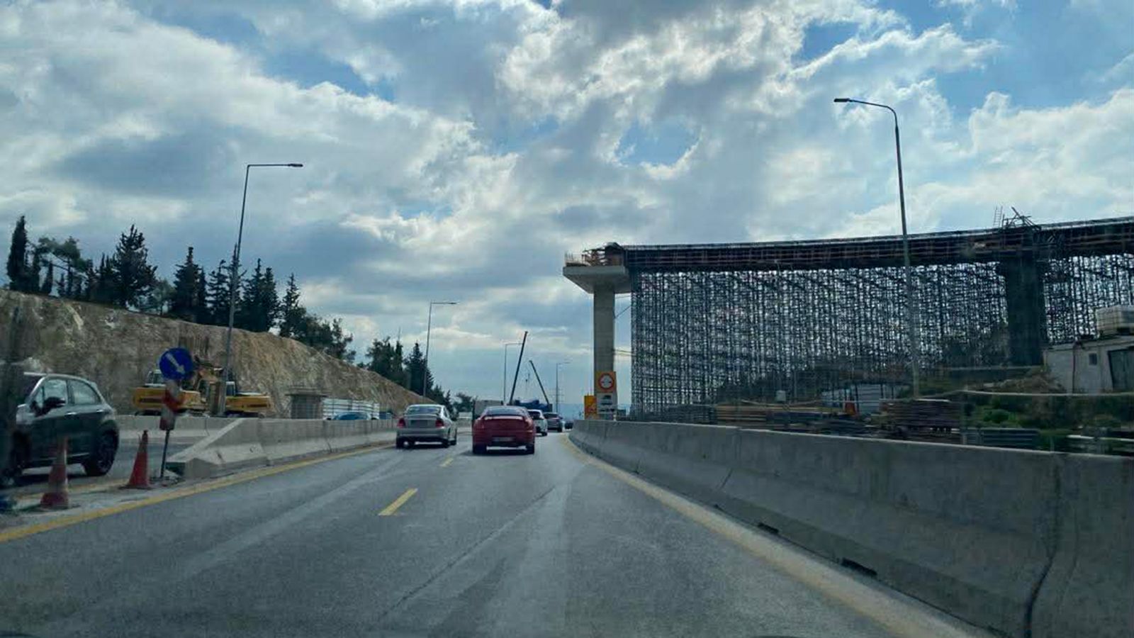 Χ. Δήμας: «Στο 50% η πρόοδος κατασκευής του Flyover»